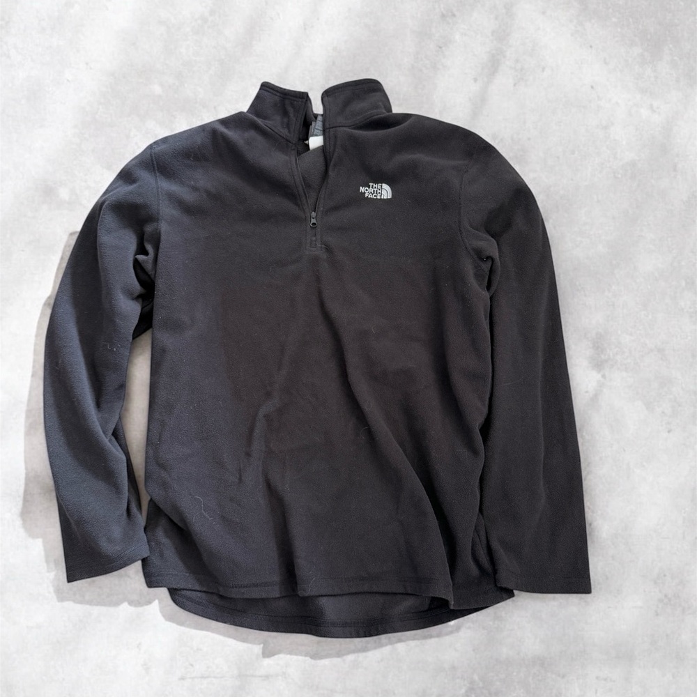 The North Face Black Quarter-Zip Pullover